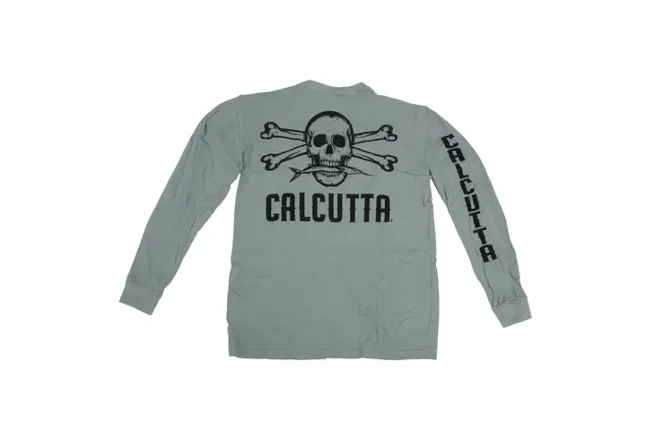 Calcutta Original Logo Long Sleeve T-Shirt w/Pocket - Men's